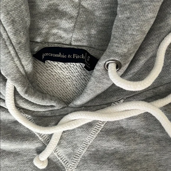Abercrombie & Fitch Heather Gray Hoodie - Picture 4 of 6